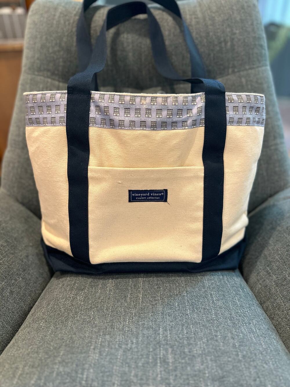 Vineyard Vines Classic Custom Canvas Tote, Betterridge Design